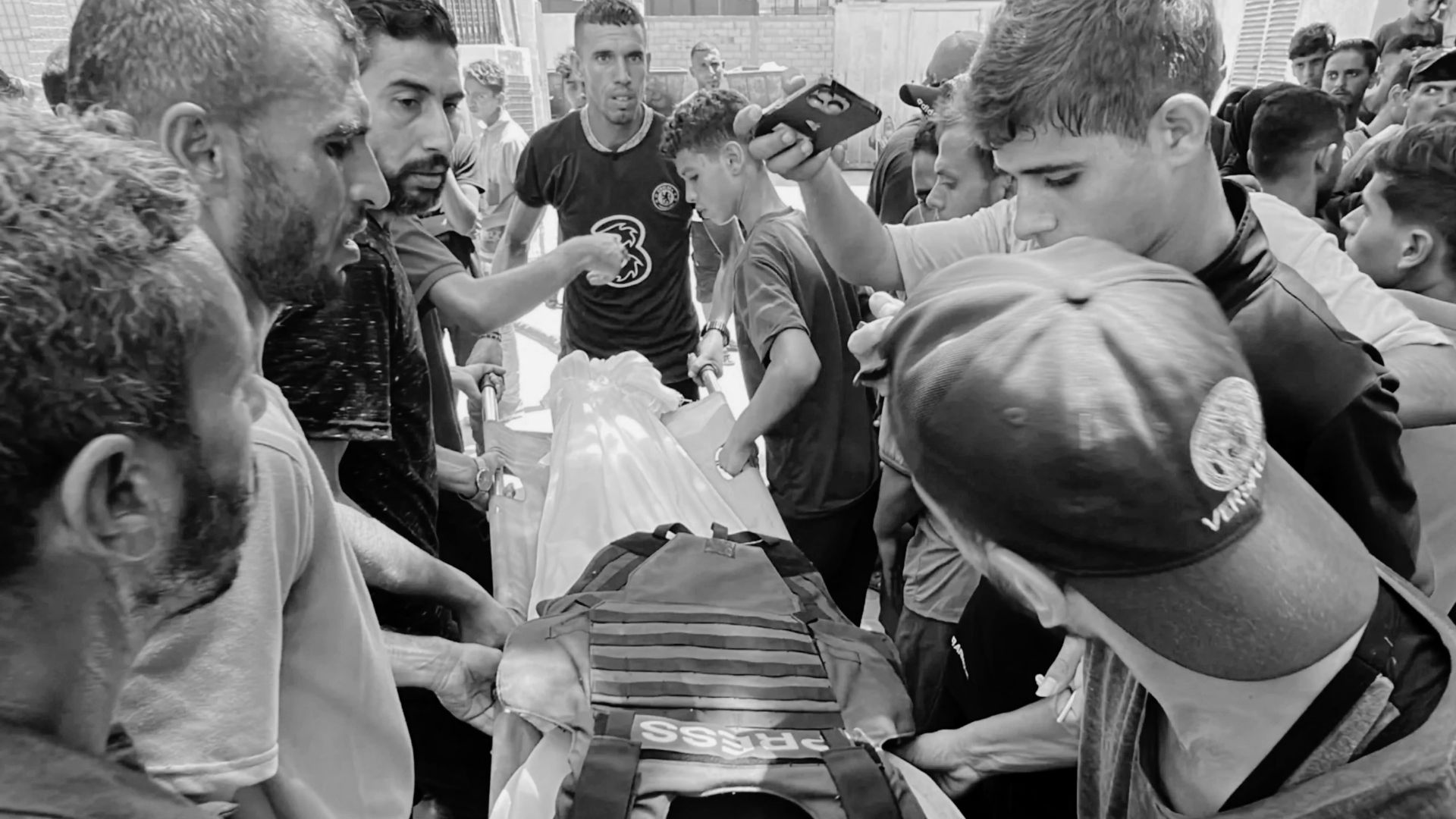 Israeli Fire Kills Dozens in Gaza City as Aid Flotilla Departs Barcelona; Israel Says Hamas Spokesman Was Killed